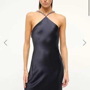 Staud Cadence Dress Navy size 2